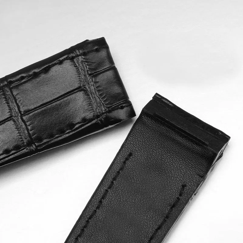 高品質な本革製腕時計バンド。カルティエ サントス用、20mm - Cartier Watch Tank のレビューと価格