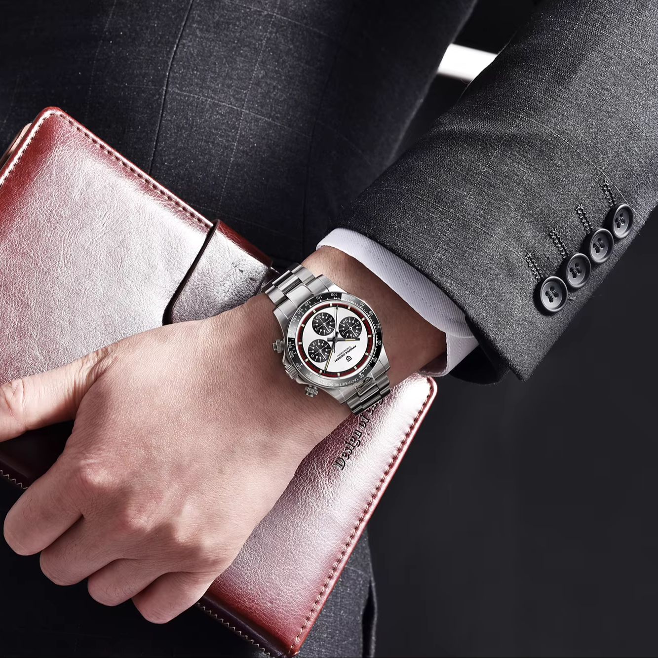 パガーニデザイン男性高級ファッションクォーツ時計パンダダイヤ - Rolex Watch Submariner のレビューと価格