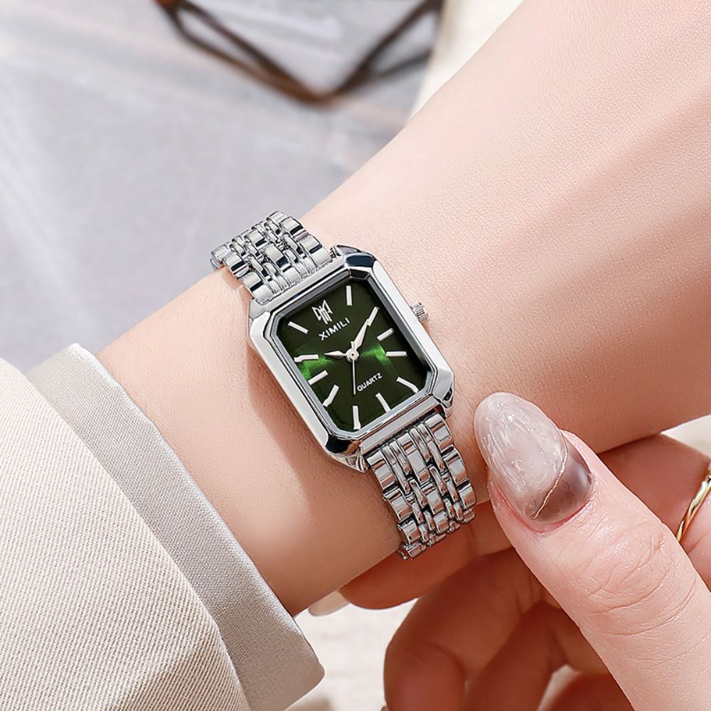 ファッションステンレススチールクォーツ腕時計 クォーツ折りた - Canvas Strap Watch のレビューと価格