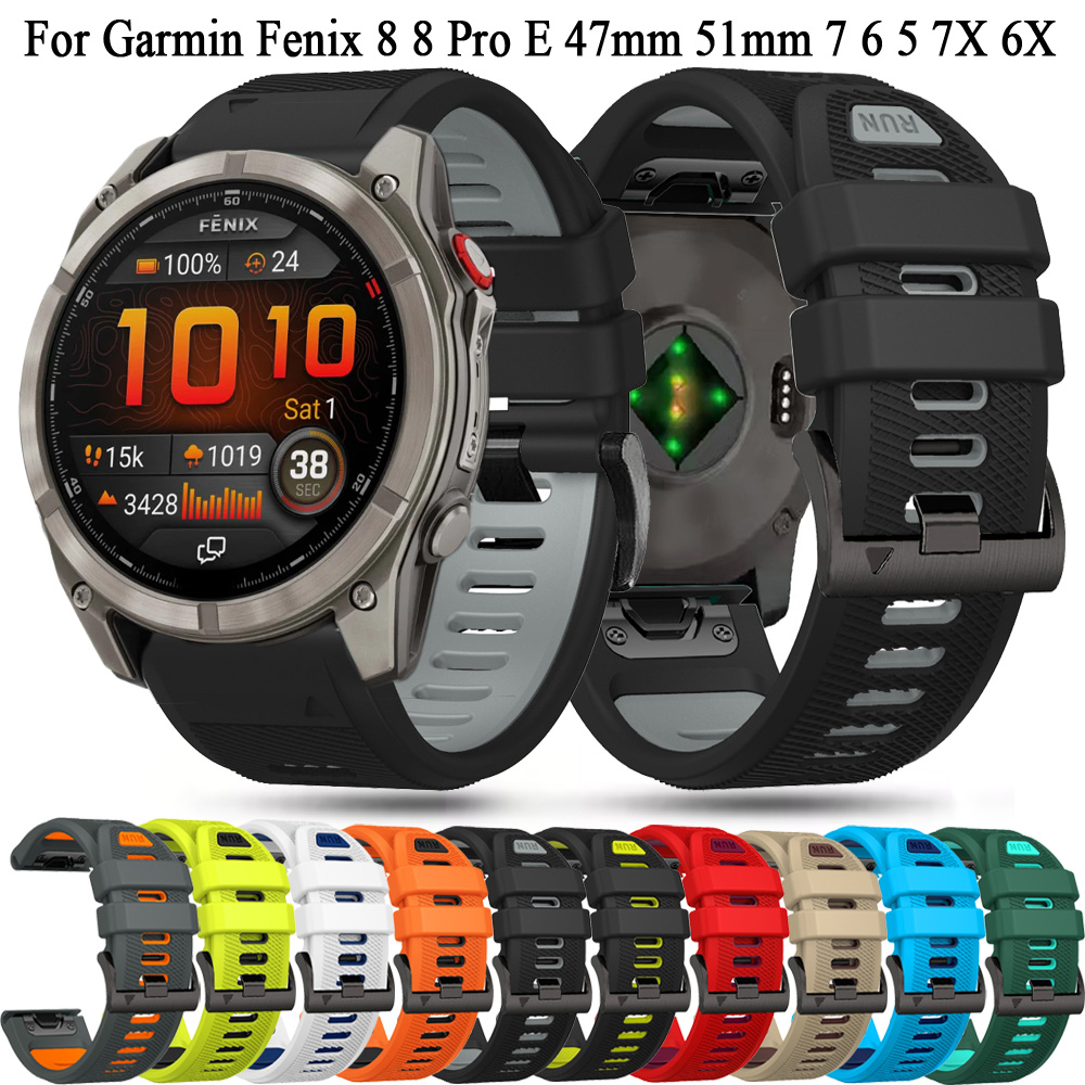 QuickFit 22mm 26mm シリコンストラップ G - Silicone Watch Band 22Mm のレビューと価格