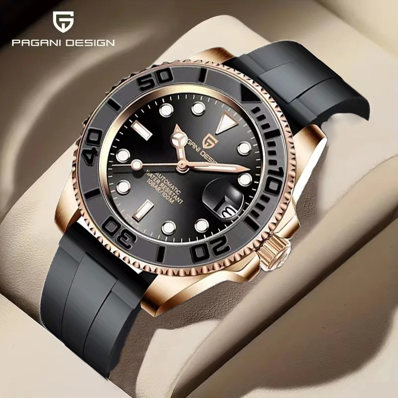 パガーニ デザイン V3 40MM メンズ機械式腕時計 サフ - Rolex Watch Submariner のレビューと価格