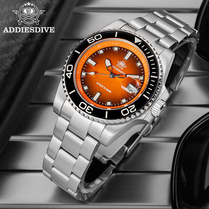 ADDIESDIVE メンズ腕時計クォーツステンレススチール - Rolex Watch Submariner のレビューと価格