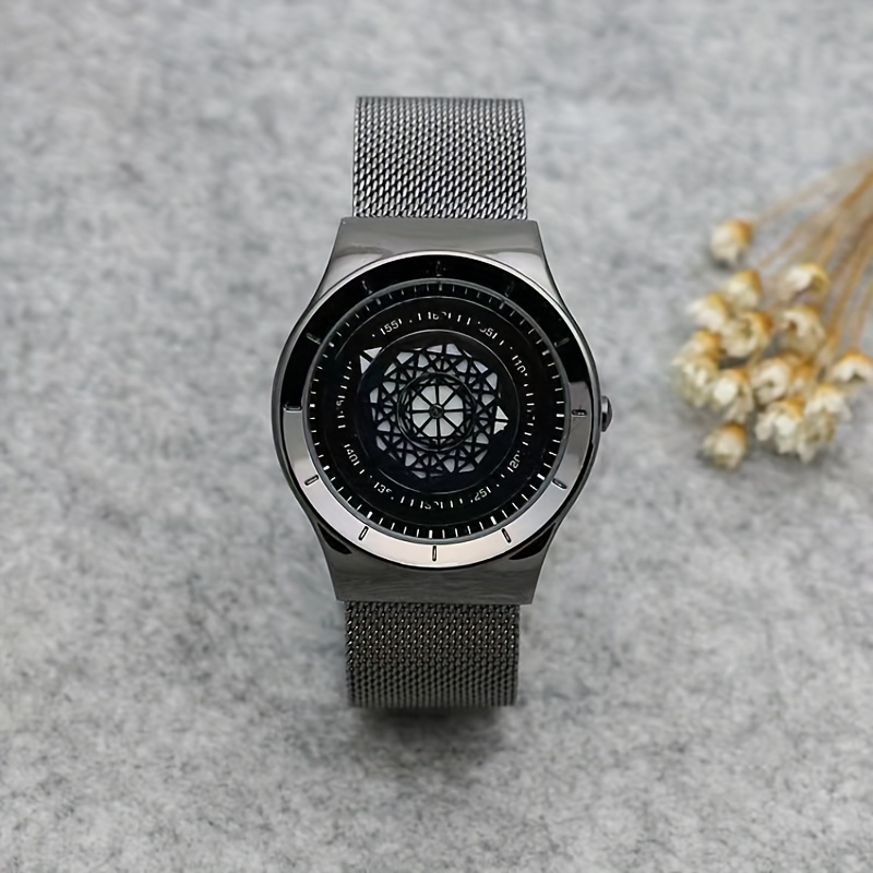 新しいコンセプトクリエイティブポイントレスブラックテクノロジ - Canvas Strap Watch のレビューと価格