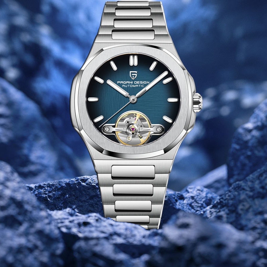 パガーニデザイン 新型機械式中空トゥールビヨン メンズ腕時計 - Patek Philippe Watch Nautilus のレビューと価格
